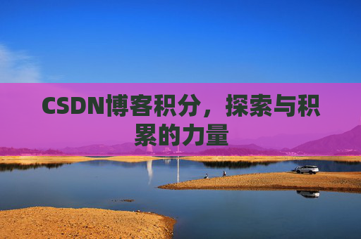 CSDN博客积分，探索与积累的力量